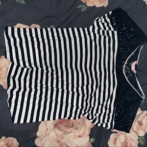 SJS lace detail top 3X